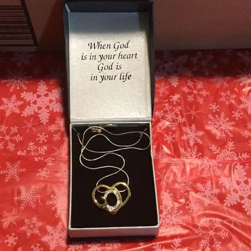 Necklace Heart of God pendant